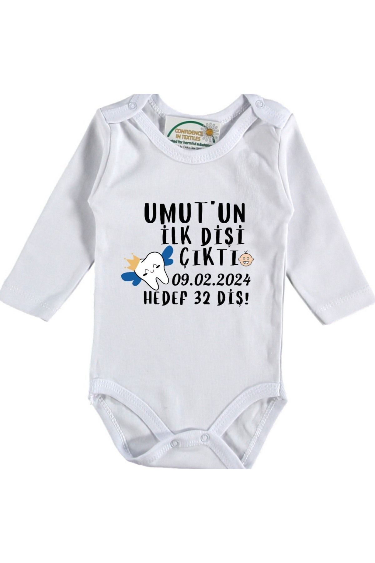  اولین دندان درآمد، هدف ۳۲ دندان، بادی‌ساپورت نوزادی