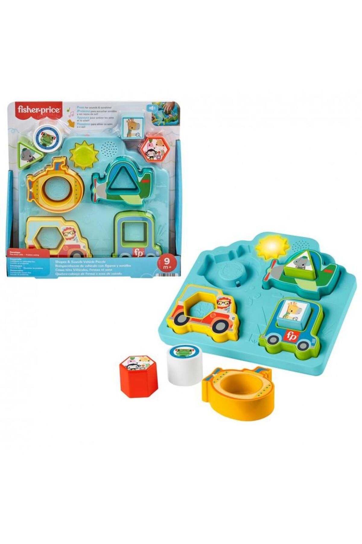 Fisher Price Shapes and Sounds Puzzle HRP31 Trendyol