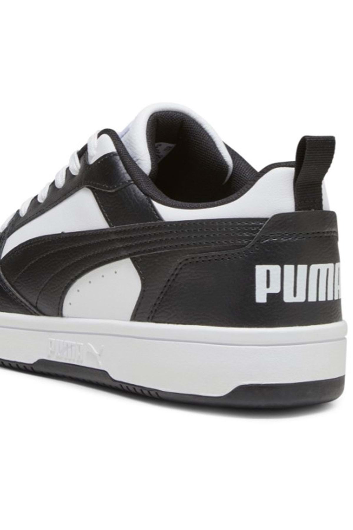 کفش تناسب اندام سفید مردانه و زنانه 392328 01 ریباند V6 ورزشی Low مشکی Puma