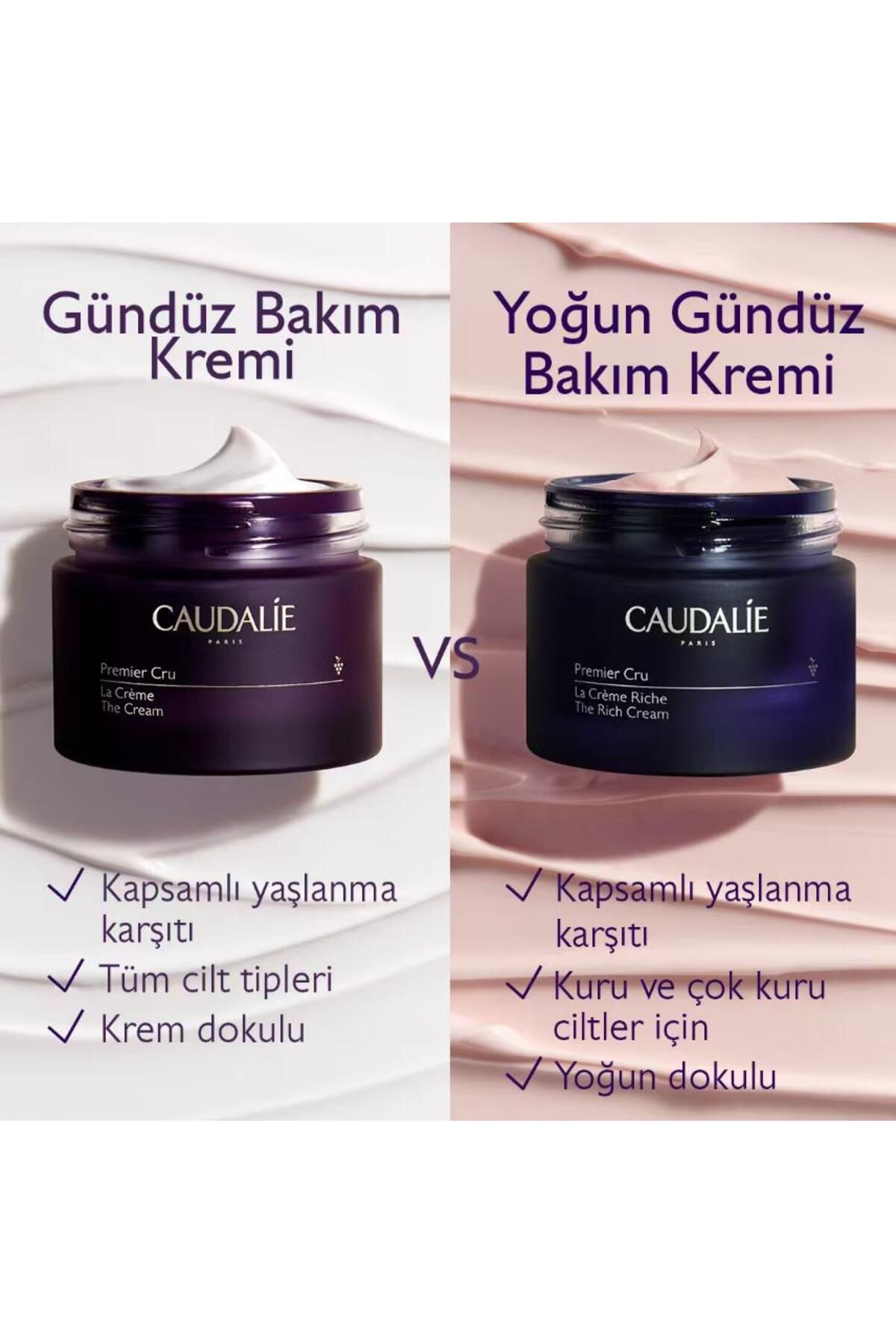 کرم روز پریمیر کرو 50 میلی لیتر Caudalie