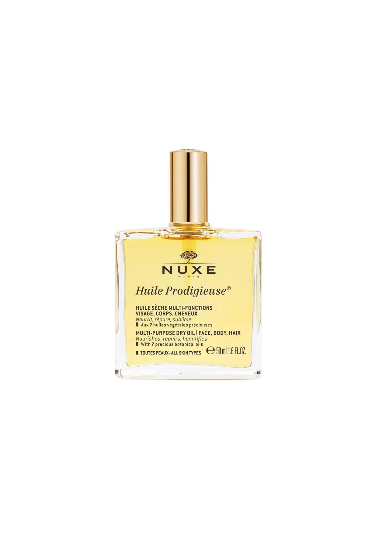 روغن مراقبت خشک چند منظوره Huile Prodigieuse 50 میلی لیتر Nuxe