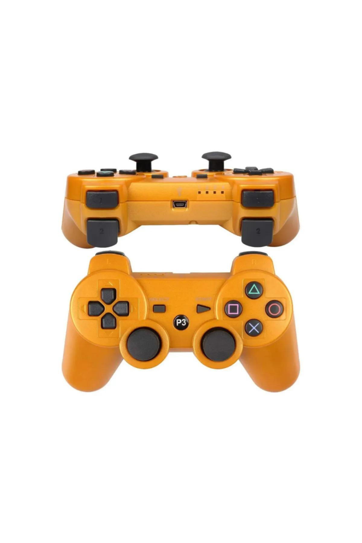 Leons Oyun Kolu Ps3 Uyumlu Gamepad Kol Ps3 Uyumlu Kablosuz Analog Oyun Kolu Şarjlı 6