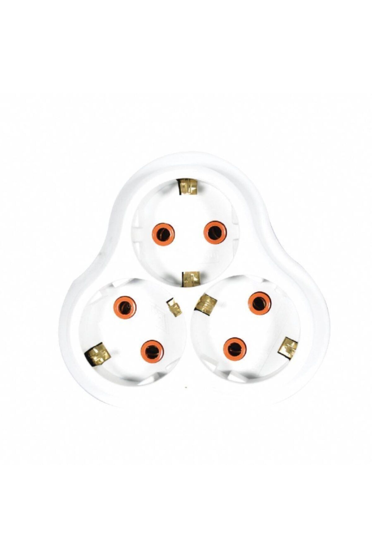 Kelepir Fırsatlar-White Grounded 3 Pieces Socket Multiplexer Golyat Set - Kpf-Y3 1