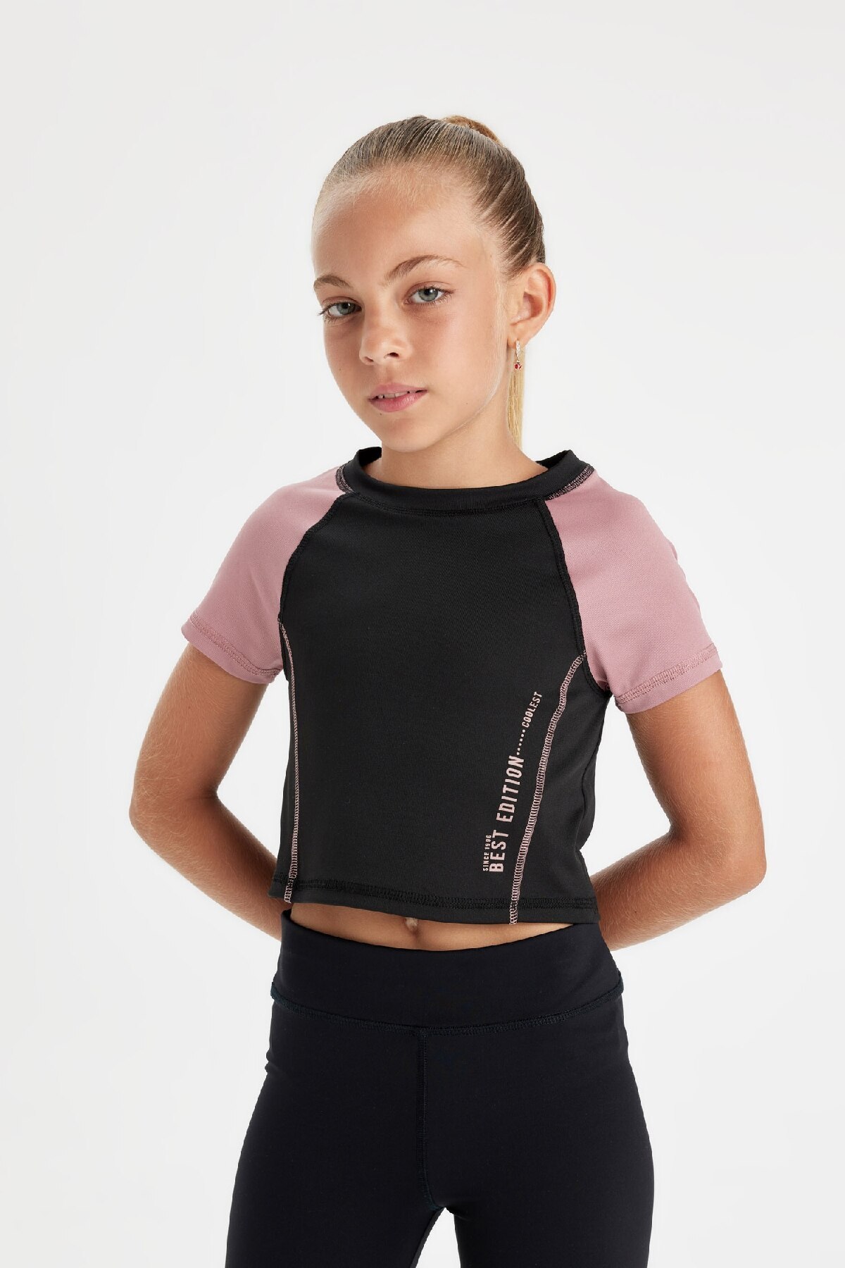 تی شرت دخترانه دفاکتو | D0313A824AU Defacto - Image 4