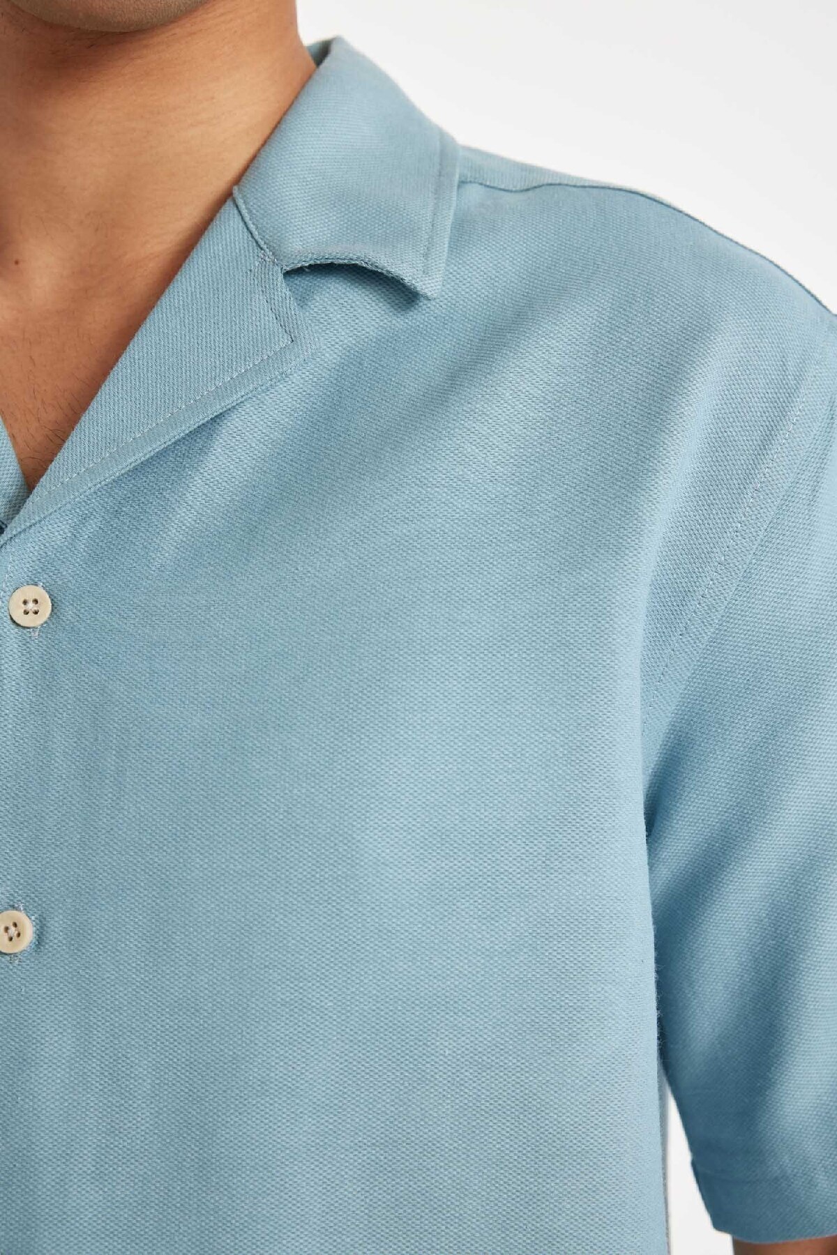 پیراهن مردانه دفاکتو | D8326AX24HS Defacto - Image 5