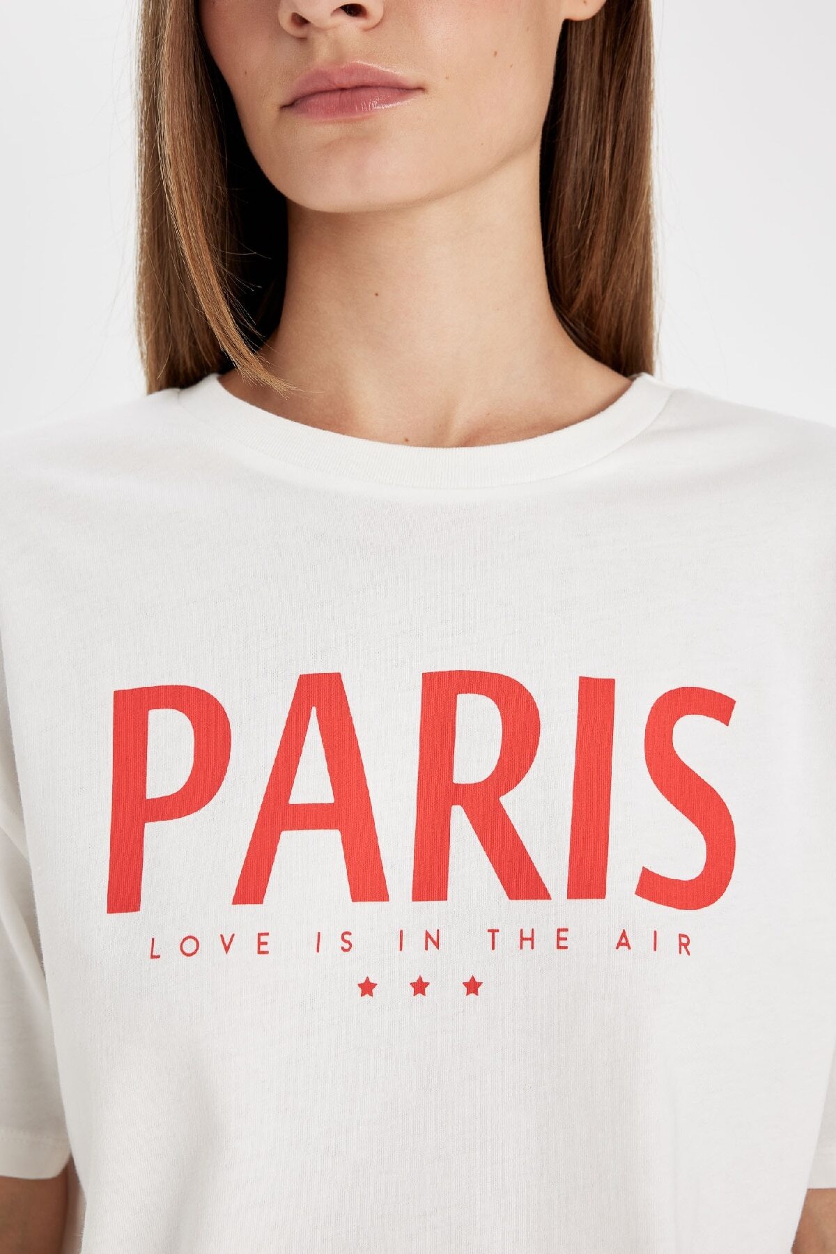 تی شرت زنانه دفاکتو | D5276AX24AU Defacto - Image 4