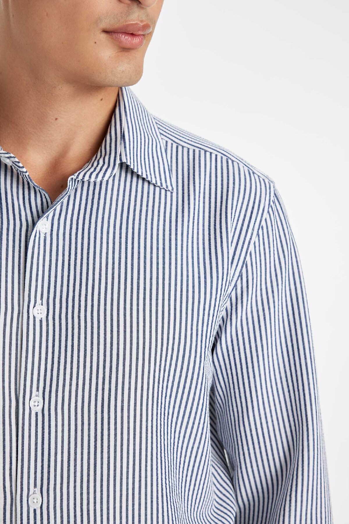 پیراهن مردانه دفاکتو | D6003AX24AU Defacto - Image 3