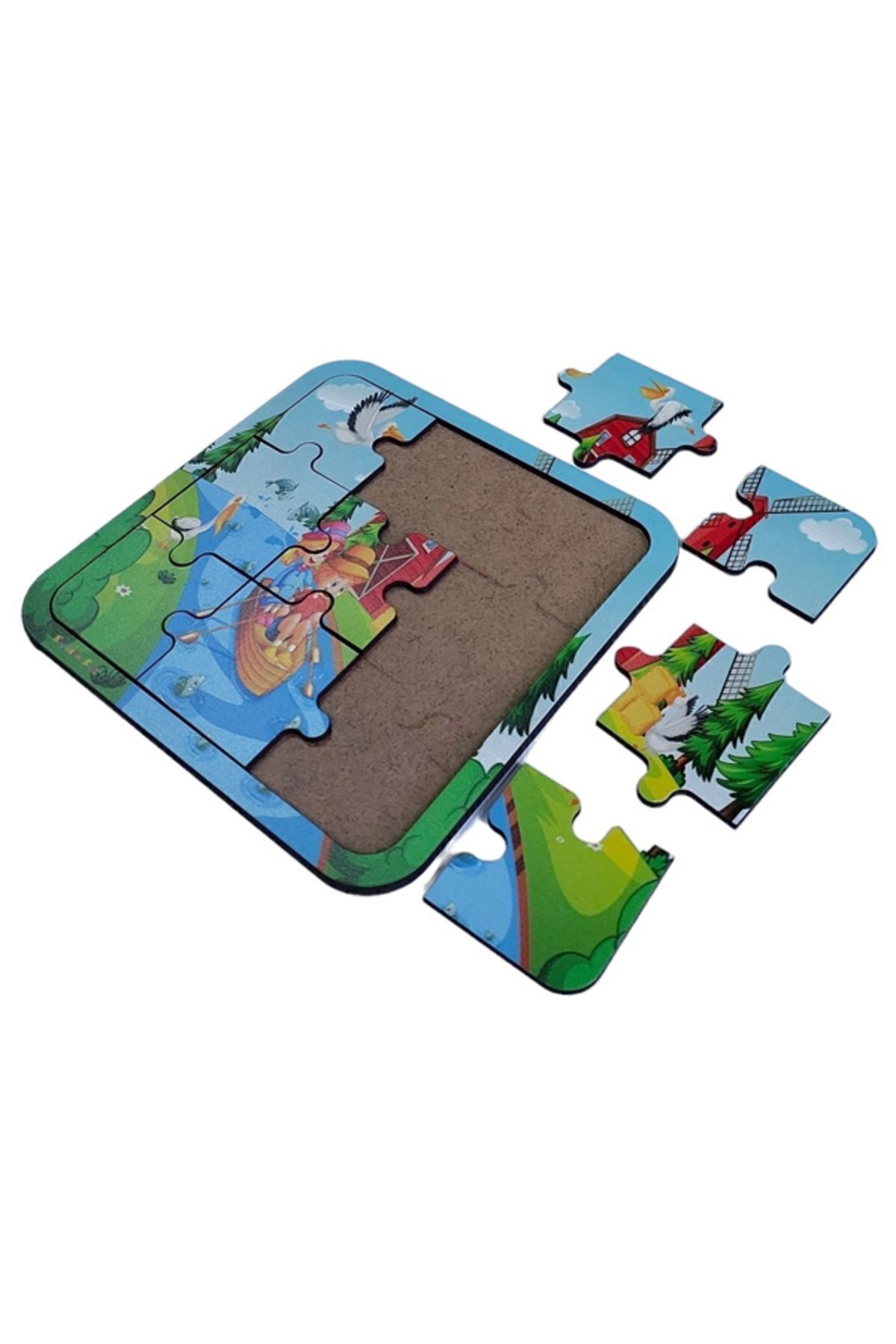 پازل چوبی آسیاب