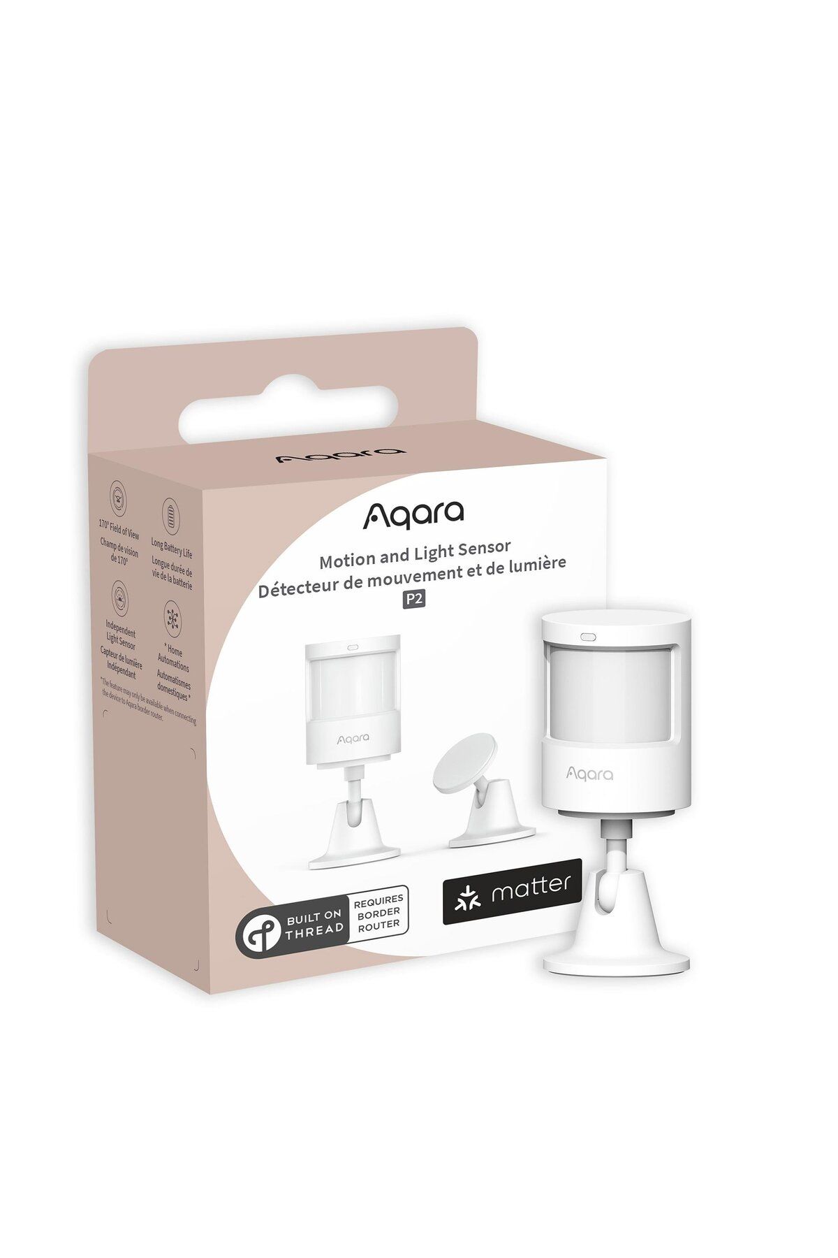 Aqara-مستشعر الحركة والضوء P2 ML-S03D 6