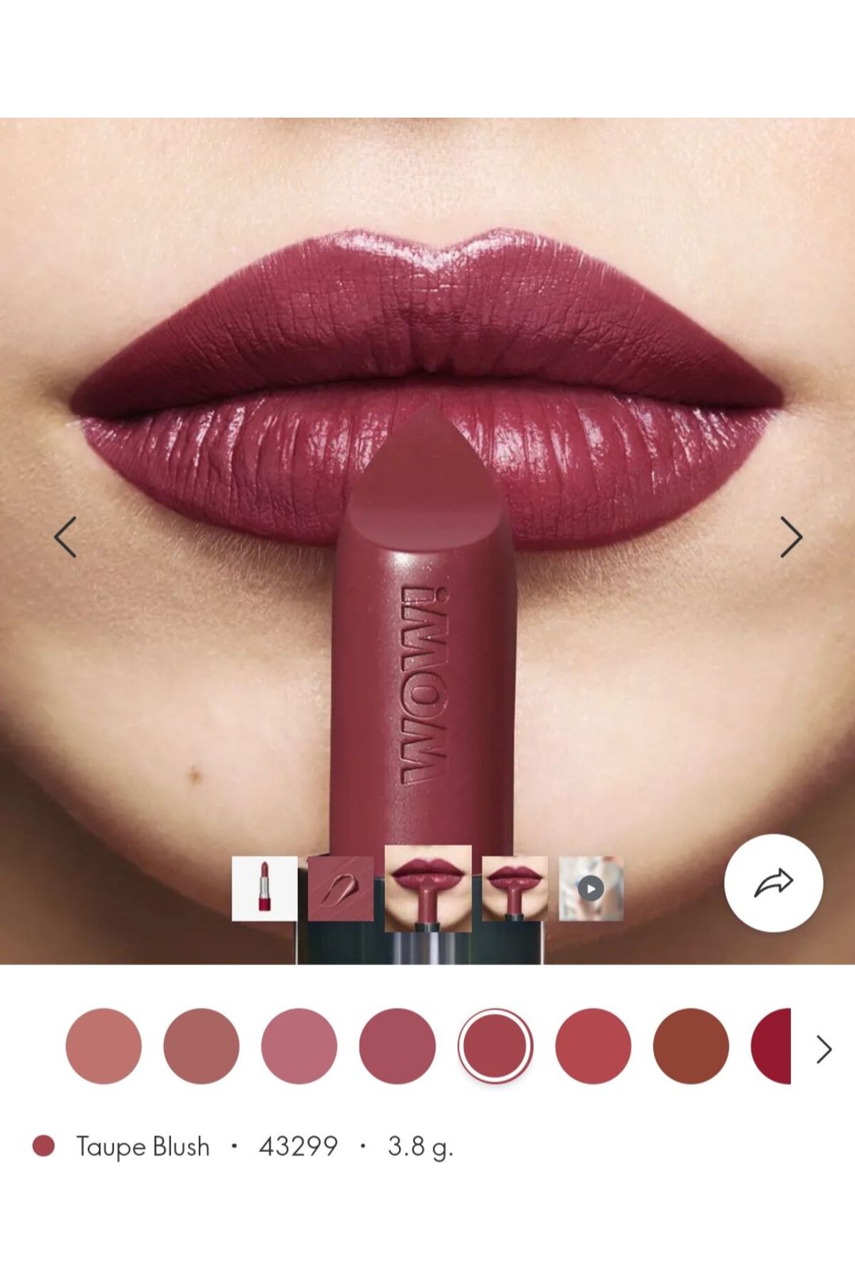 コスメ Oriflame THE ONE Colour Stylist Super Pout Ruj - Fiyatı, Yorumları