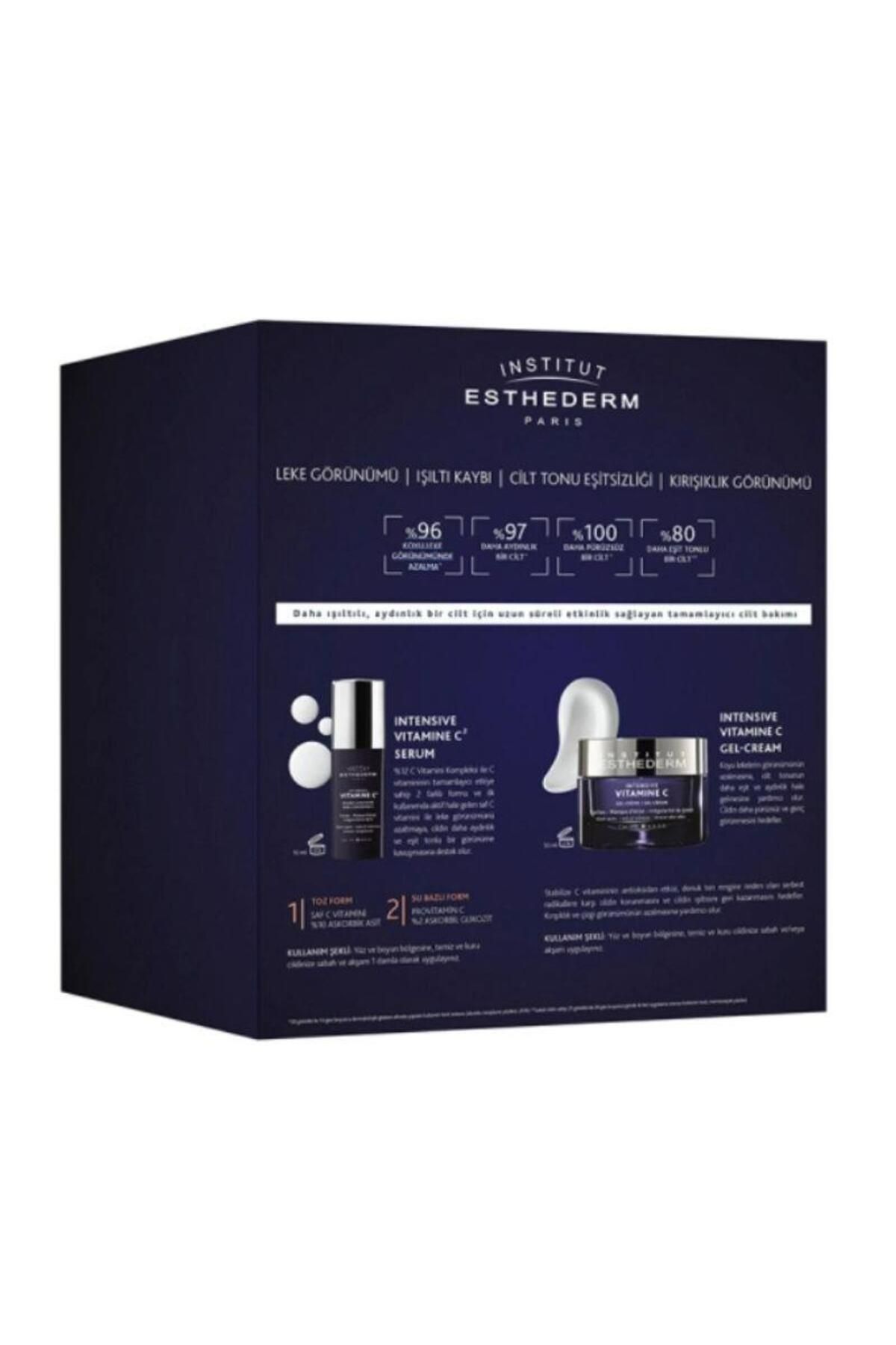 مجموعه اثر روشن کننده ویتامین C فشرده INSTITUT ESTHEDERM