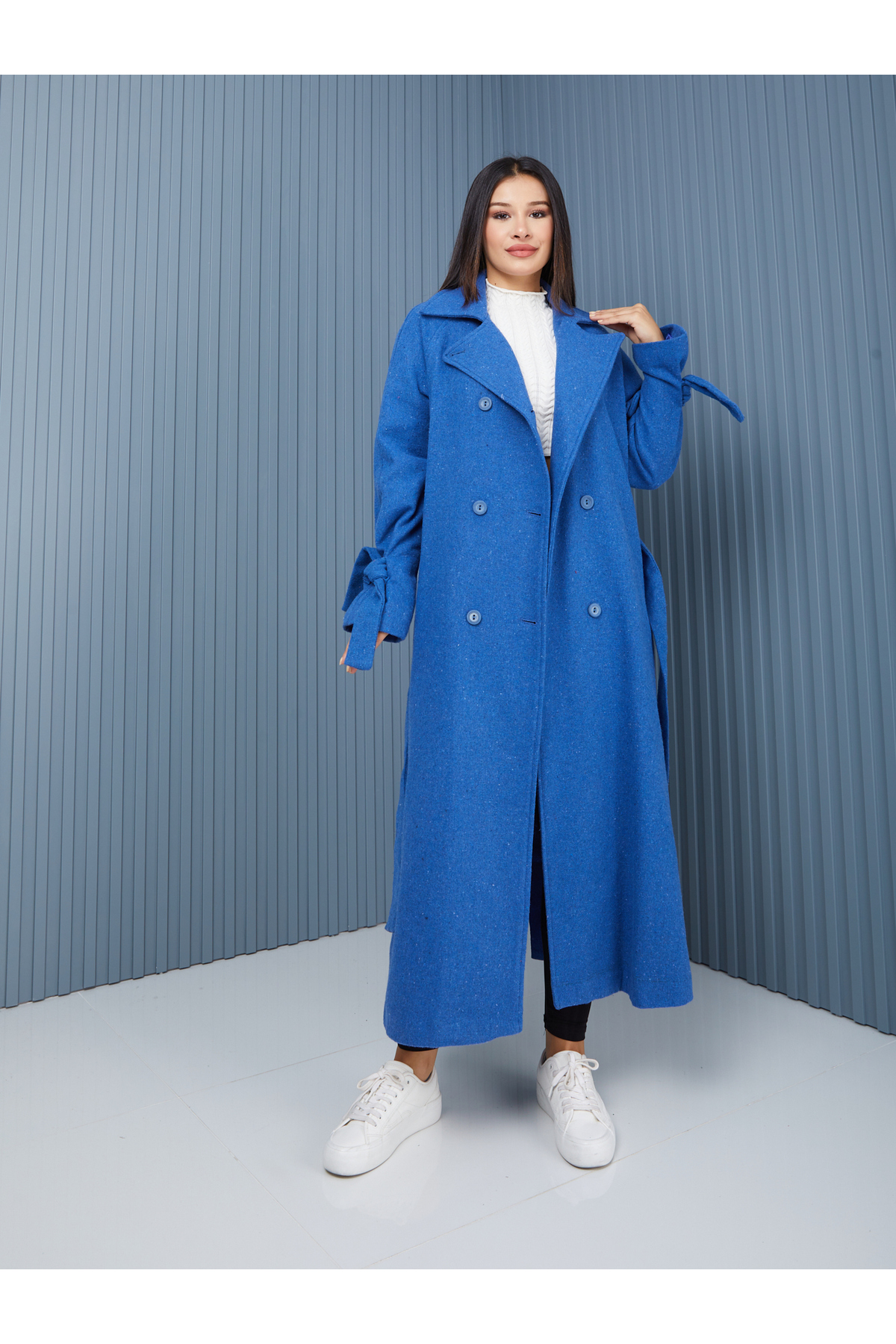 Heggo  Palto Kaban Oversize - Görsel 3