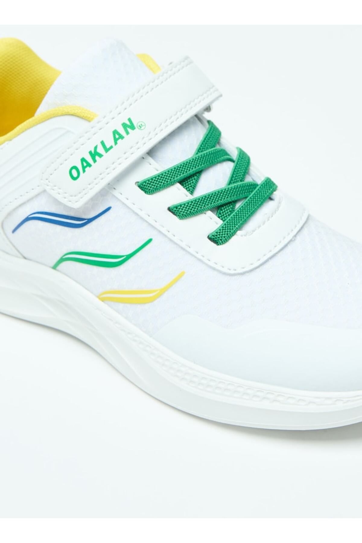 Oaklan by Shoexpress-Panelled Walking Shoes with Hook and Loop Closure 4