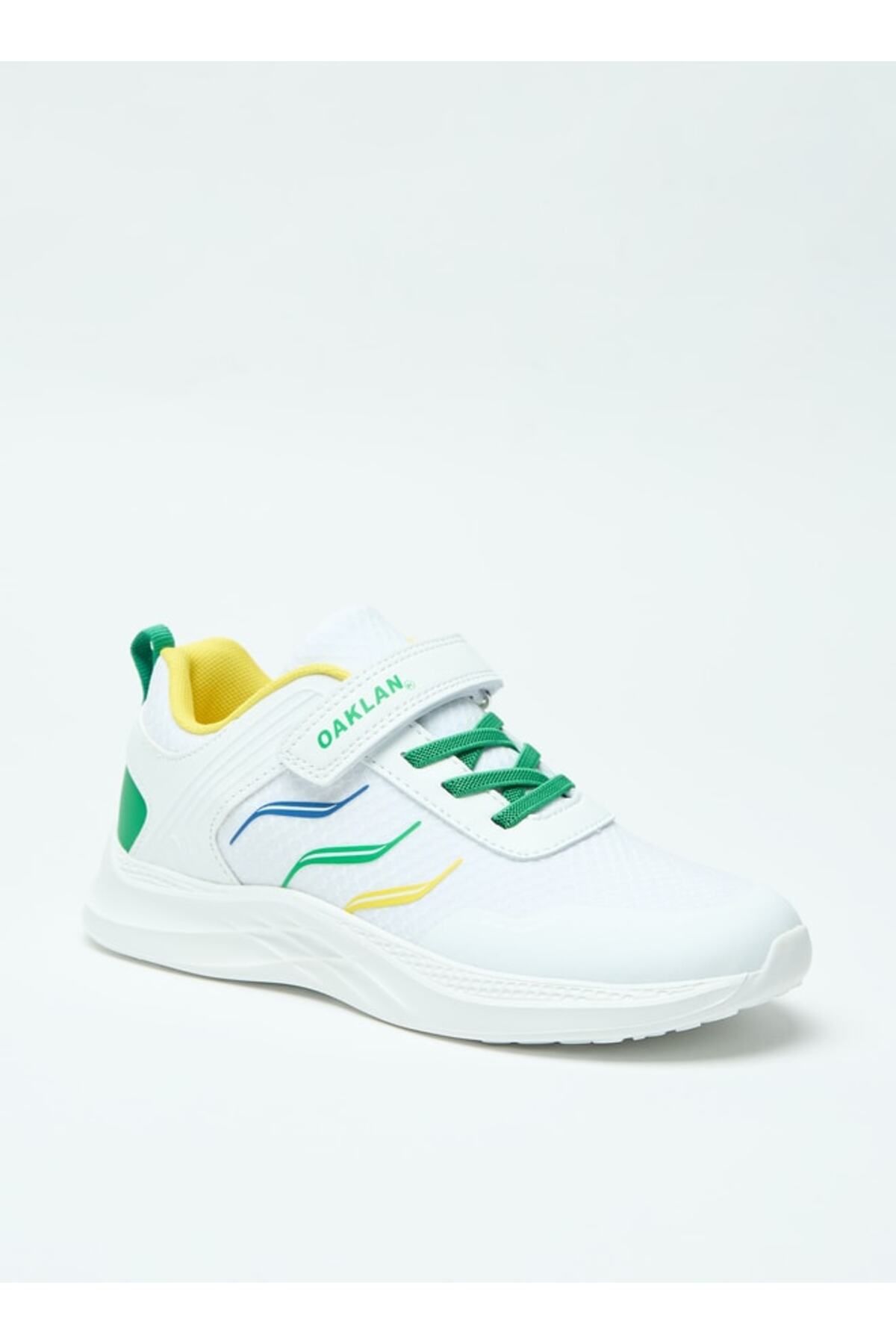 Oaklan by Shoexpress-Panelled Walking Shoes with Hook and Loop Closure 1