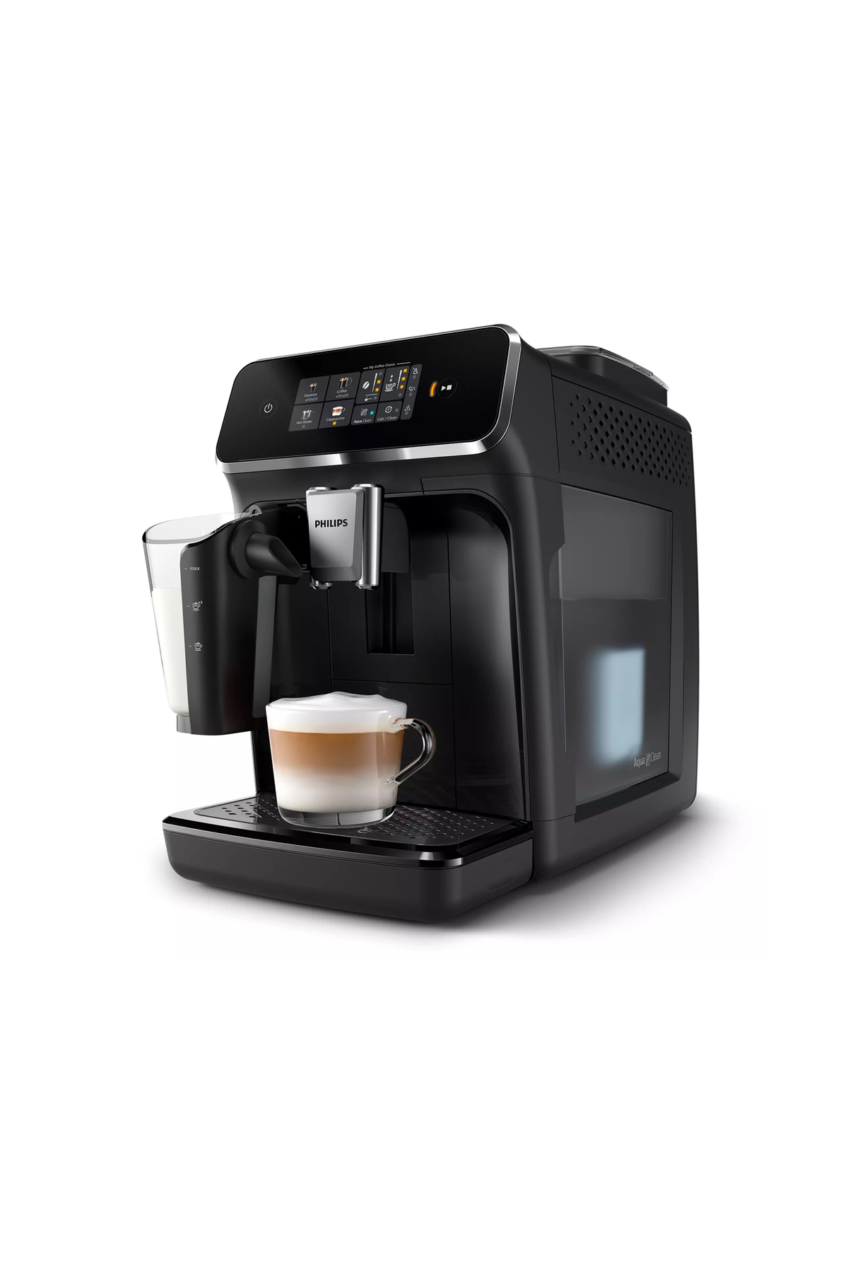 Yumuşak Süt Köpüğü Özellikli Otomatik Siyah Espresso Makinası 3