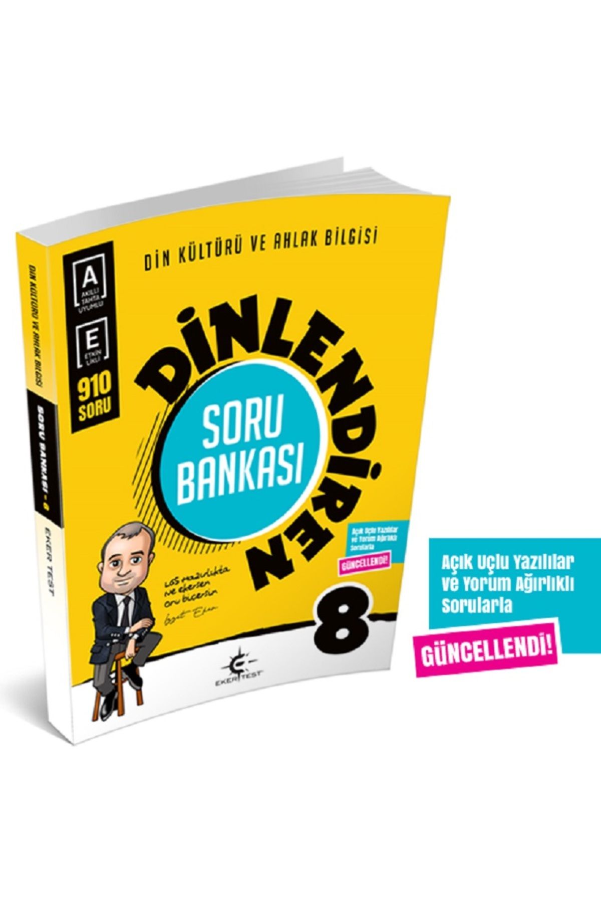 Ekertest Yayınları 8. Sınıf Din Kültürü Dinlendiren Soru Bankası (İZZET EKER) 2025