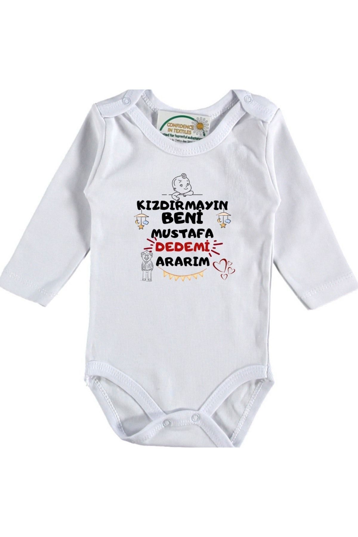 عصبانیم نکن بادی نوزادی با نوشته   عصبانیم نکن بادی نوزادی با نوشته