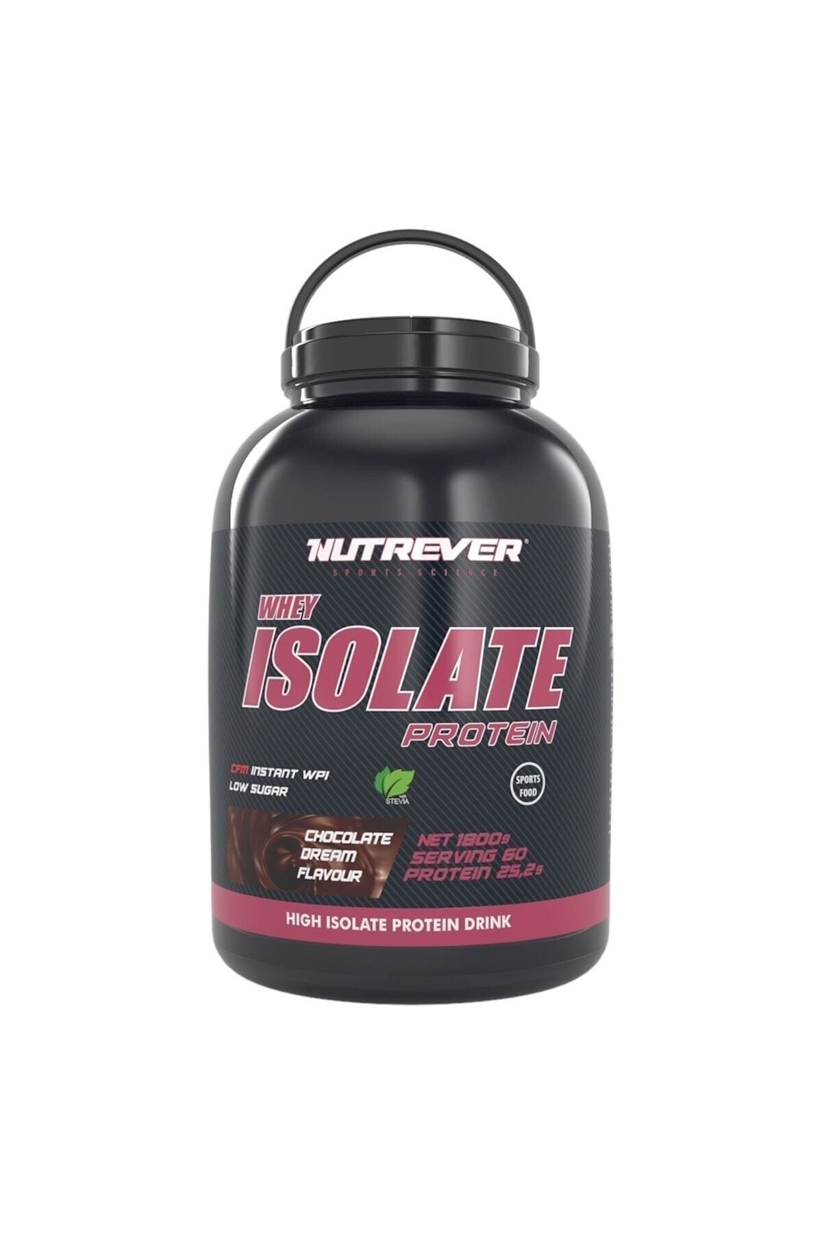 Nutrever Whey Isolate Protein Çikolata 1800 gr