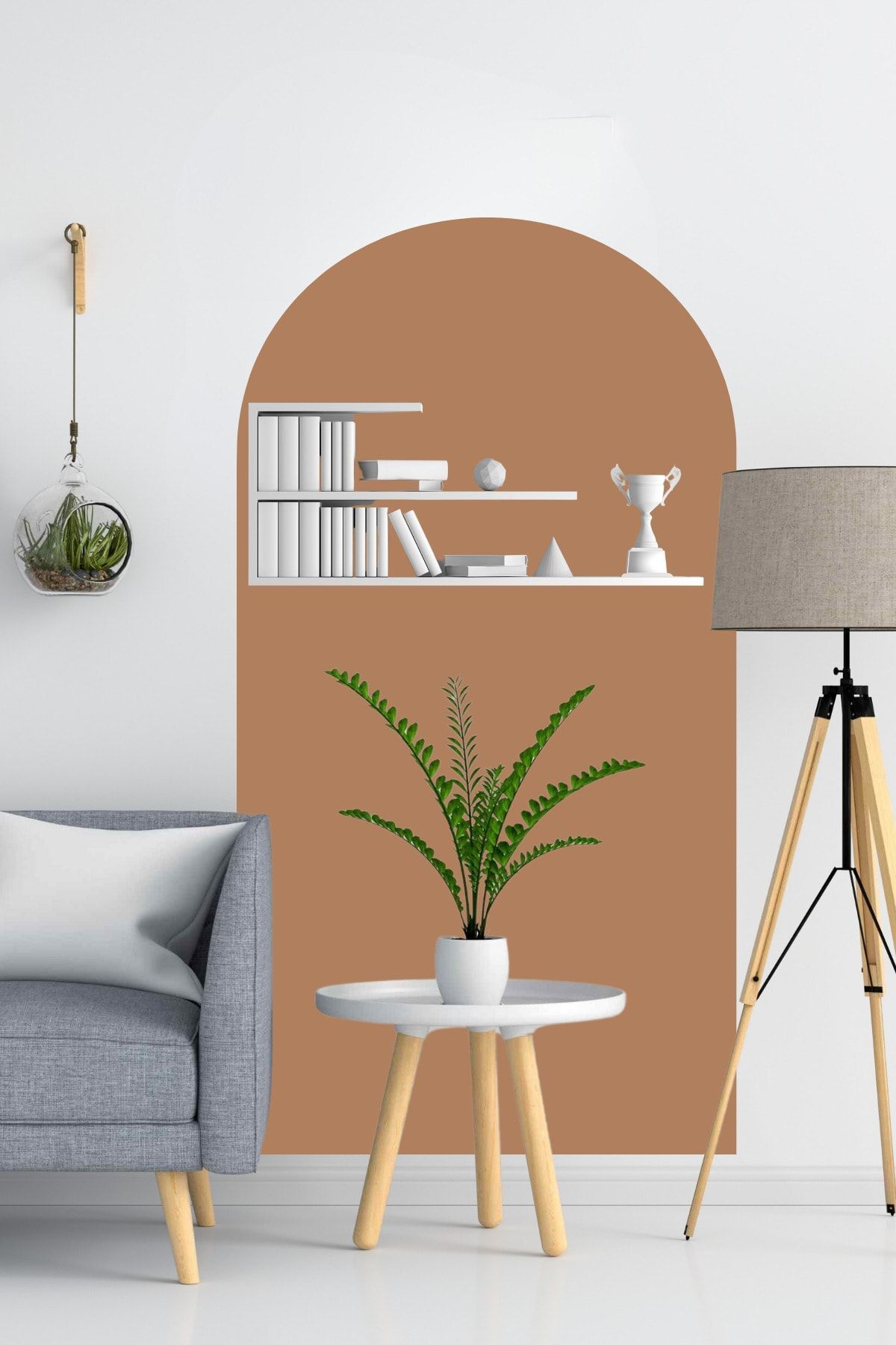 Bohemian Oval Wall Sticker