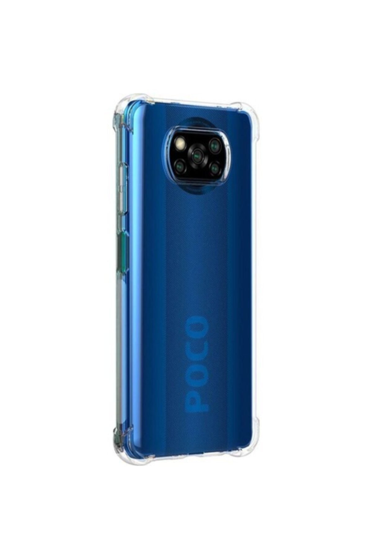 Xiaomi Poco X3 Pro Kapak Şeffaf Airbag Antishock Köşe Korumalı Silikon Kılıf