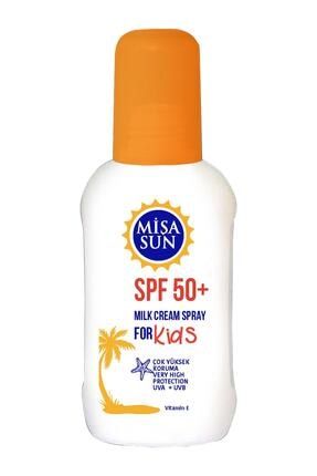 Mişa Sun Spf 50+ Güneş Sütü Krem Spray Çocuk 200ml misgns05