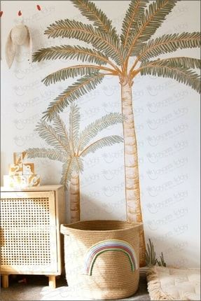 Bohem Palmiye Ağaç Duvar Sticker TA-CS071