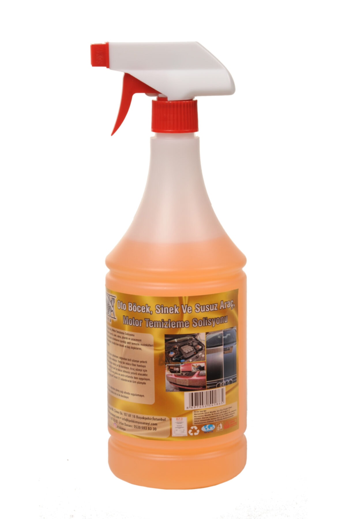 Oto Böcek Sinek Ve Kalıntı Temizleme Spreyi 1/2 Konsantre 1 Litresi