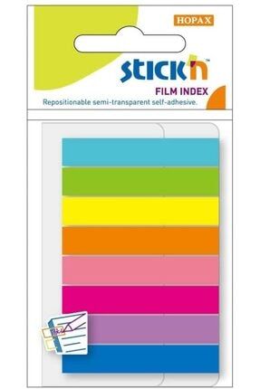 Stick'n 8 Renk Film Index Ayraç Neon Renkler 518589494