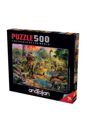 Dinozor Krallığı / 500 Parçalık Puzzle, Kod: 3603 SNN6000113