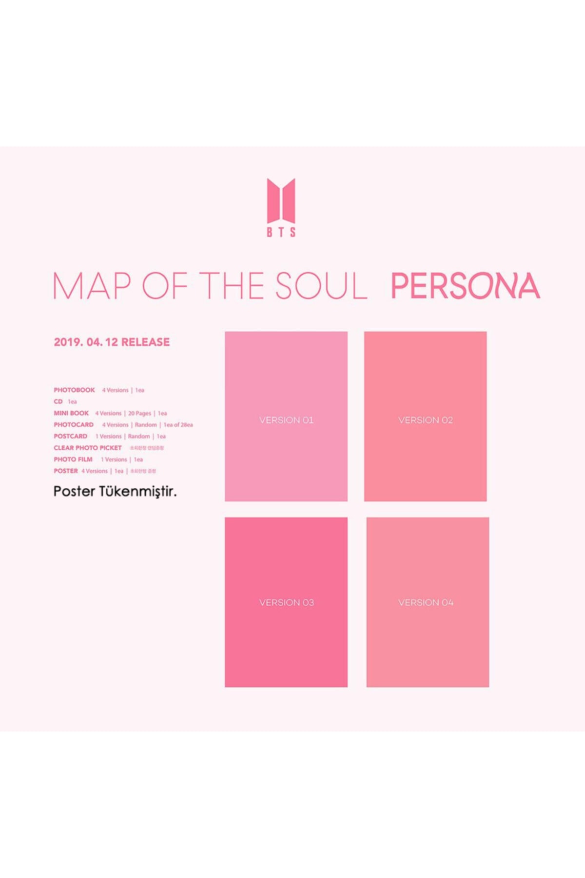 Kpop Dünyasi Bts - '' Map Of The Soul : Persona'' Albüm 2