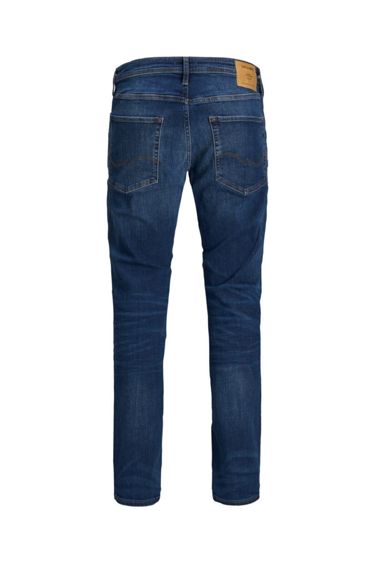 شلوار جین مردانه راسته فاق نرمال | جک اند جونز Jack & Jones 12146384SG - تصویر 4