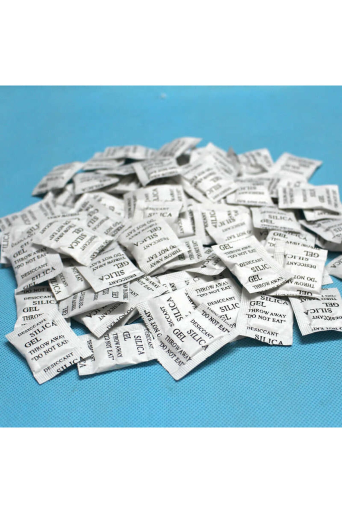 Dünya Magnet 1 gr Silikajel Nem Alıcı Rutubet Giderici Küf Önleyici Silika Jel 50 Adet