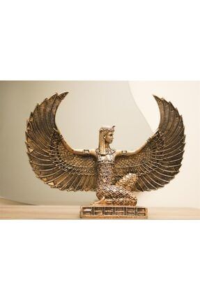 Mısır Tanrıçası Isis Biblo 29 cm Tasarım Isis Heykel Ev Dekor Hediyelik Eşya antiochisis14