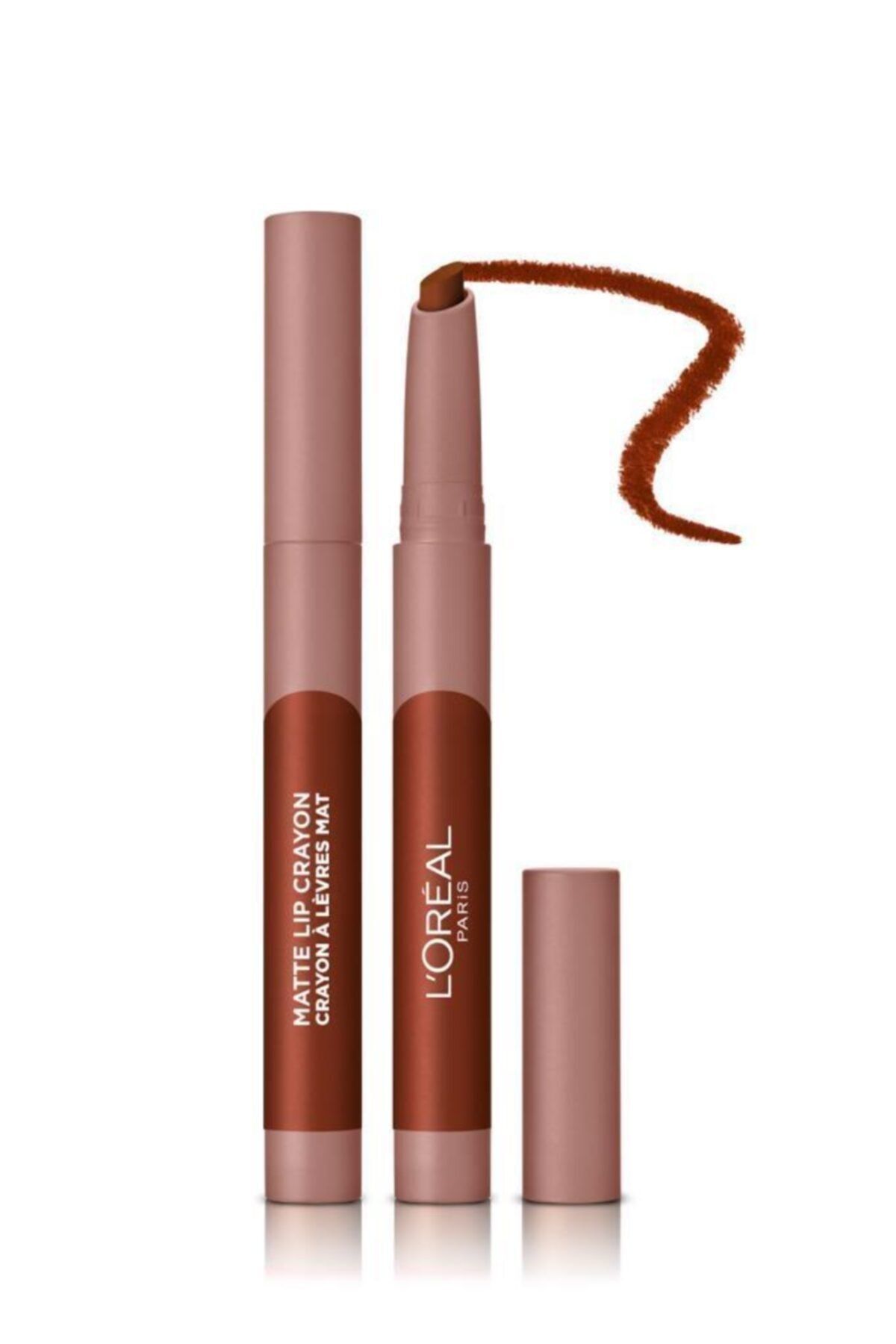 L'Oreal Paris رژ لب مات مدادی Infaillible شماره 105 رنگ تافی کلاسیک