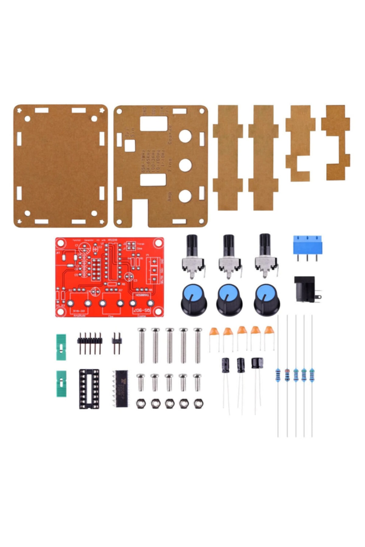 Genel Markalar Xr2206 Sinyal Jeneratör Dıy Kit Demonte Kare Sinüs Üçgen Dalga