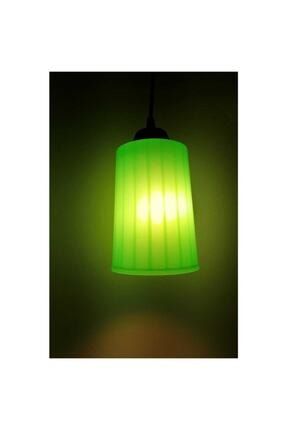 - E-27 Duylu Ağaç Feneri Yeşil Renk TYC00191110404