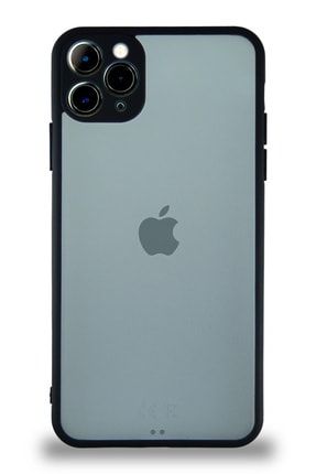 Apple Iphone 11 Pro Max Kapak Kamera Korumalı Slimcolor Kılıf - Siyah CA_SLNDR_IP11PM