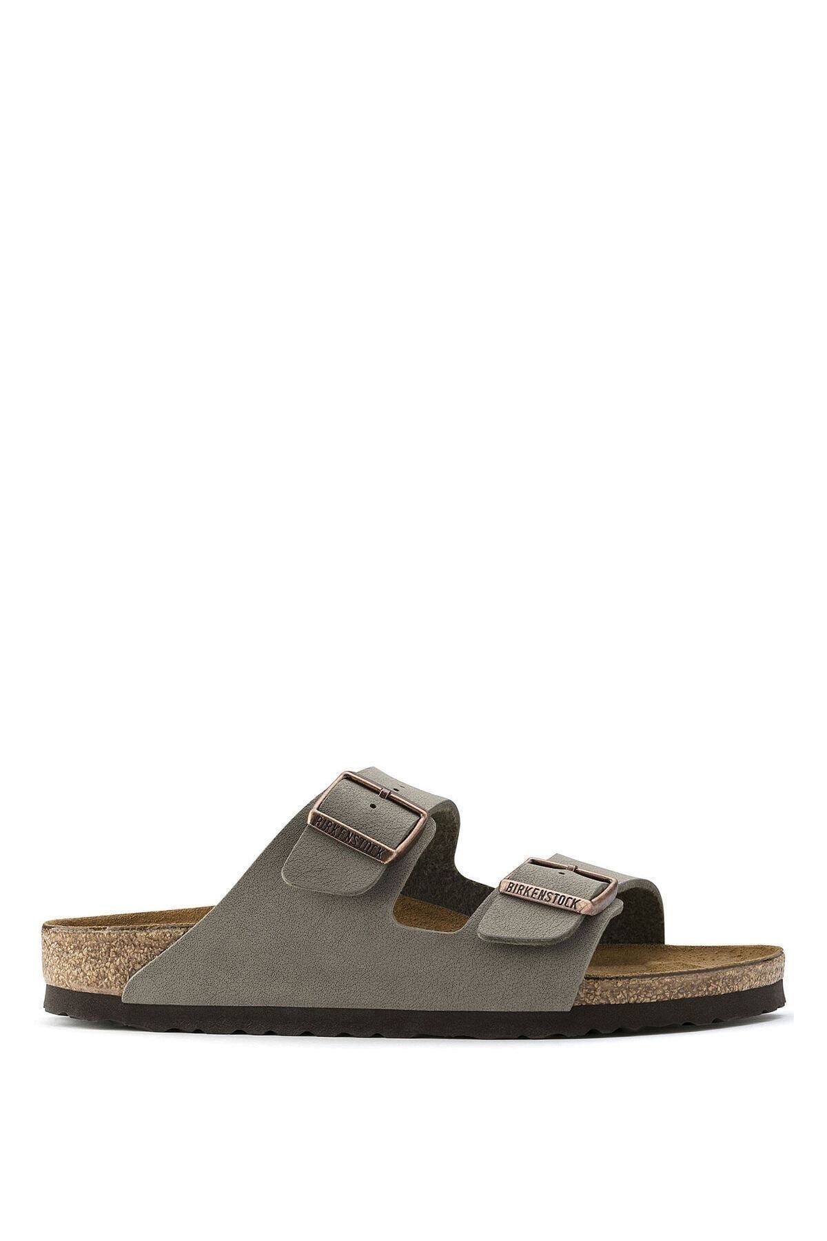 دمپایی بیرکن استاک زنانه  خاکستری  راسته      Beachwear | Birkenstock 20S.AYK.TLK.FRM.0018 - تصویر 2