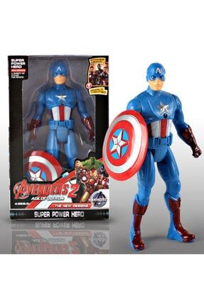 Avengers 2 Süper Kahramanlar Oyuncak Figür Kaptan Amerika 20 cm as6d4a45dfasd