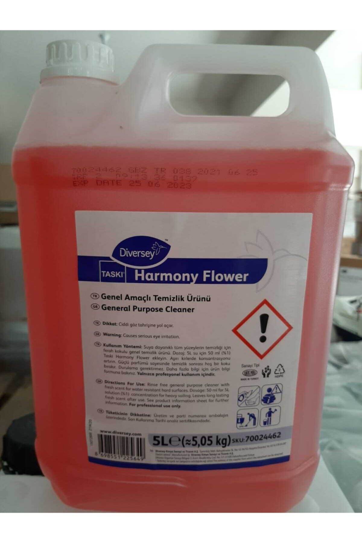 Taski Harmony Flower Parfümlü Genel Amaçlı Temizleyici 5 L