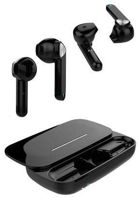 True Wireless Siyah Kızaklı Bluetooth Kulaklık Version 5.0 kızaklı-syhh-32