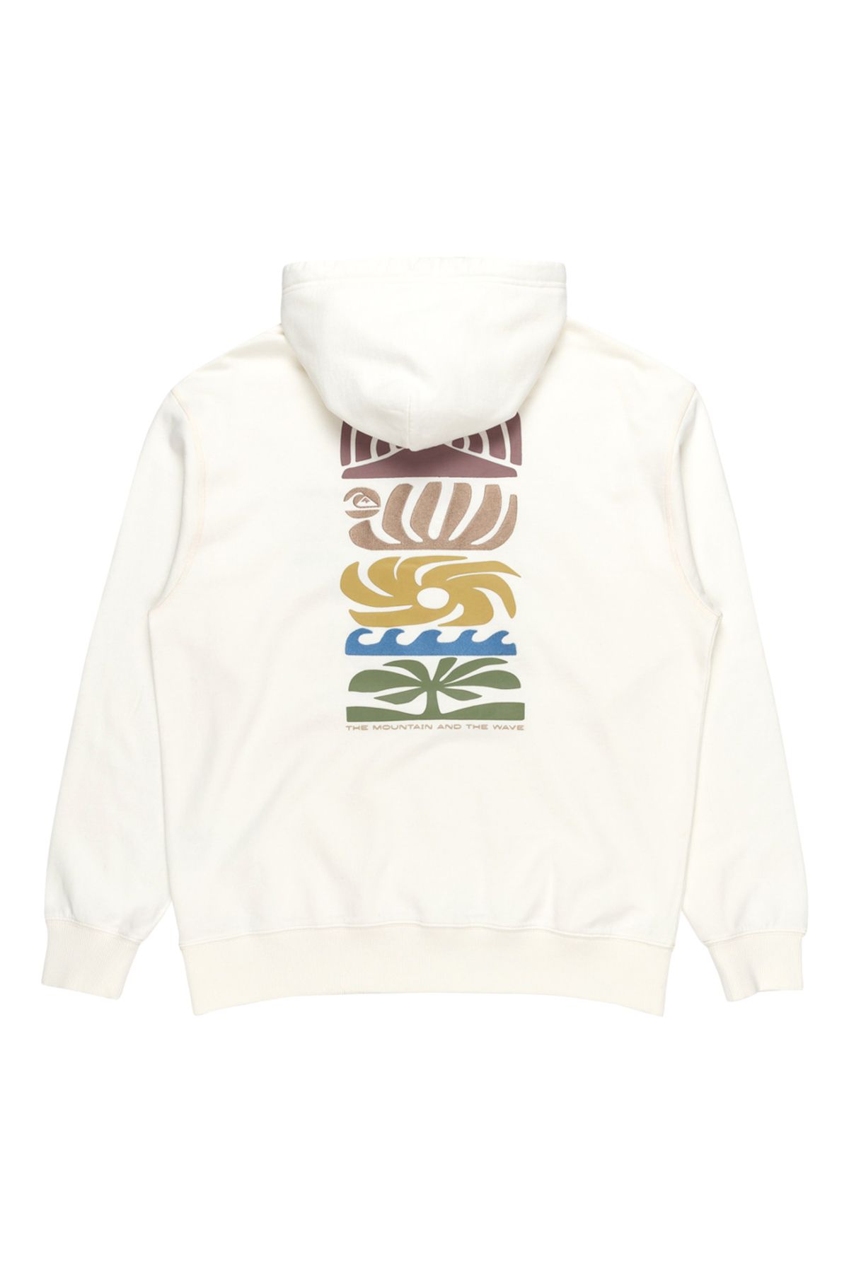 Quiksilver-Eco Collision Pullover Hoodie - 100% autentická továreň Algodon 2