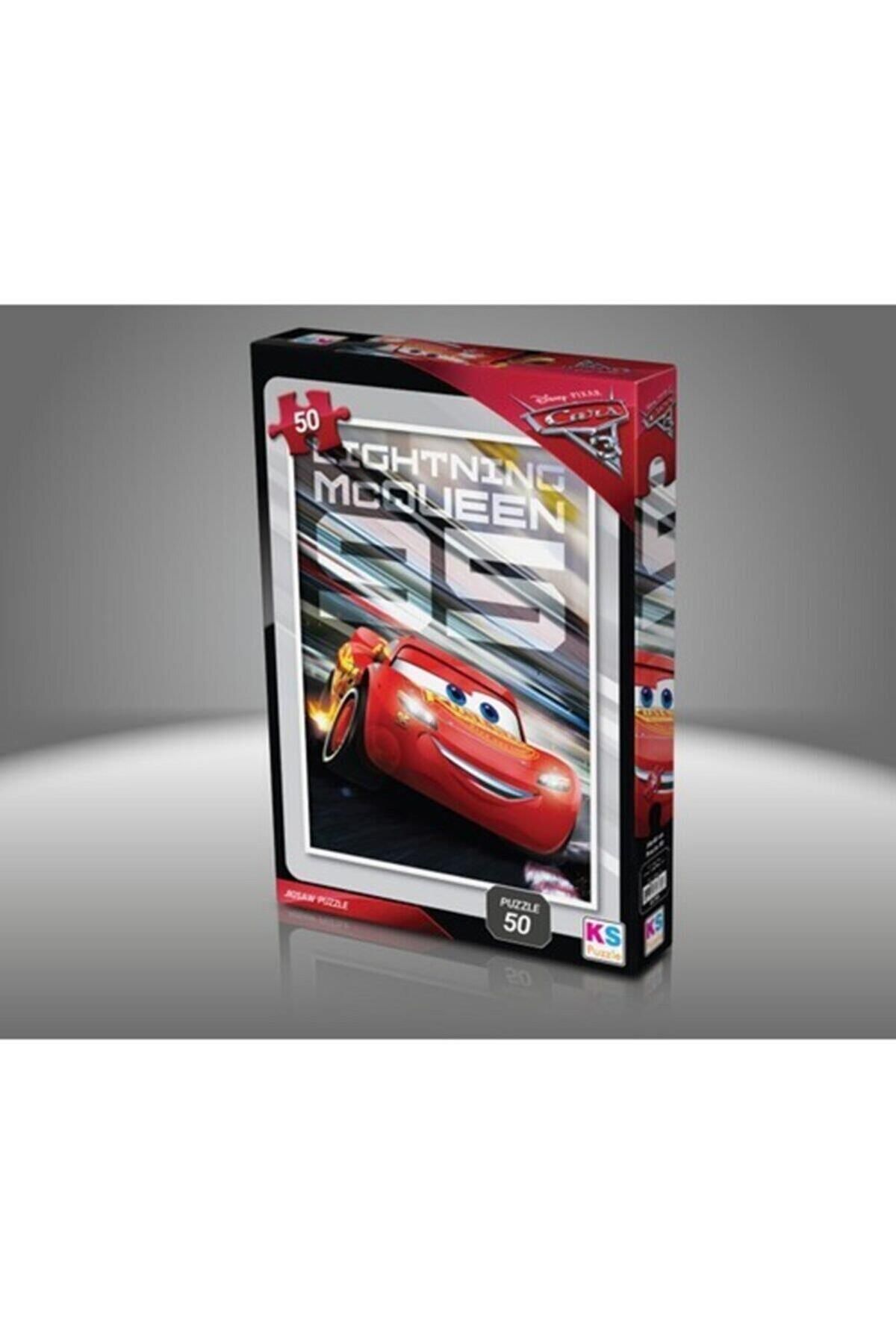 پازل دخترانه و پسرانه بچگانه اتومبیل 50 قطعه اورجینال Ks Games