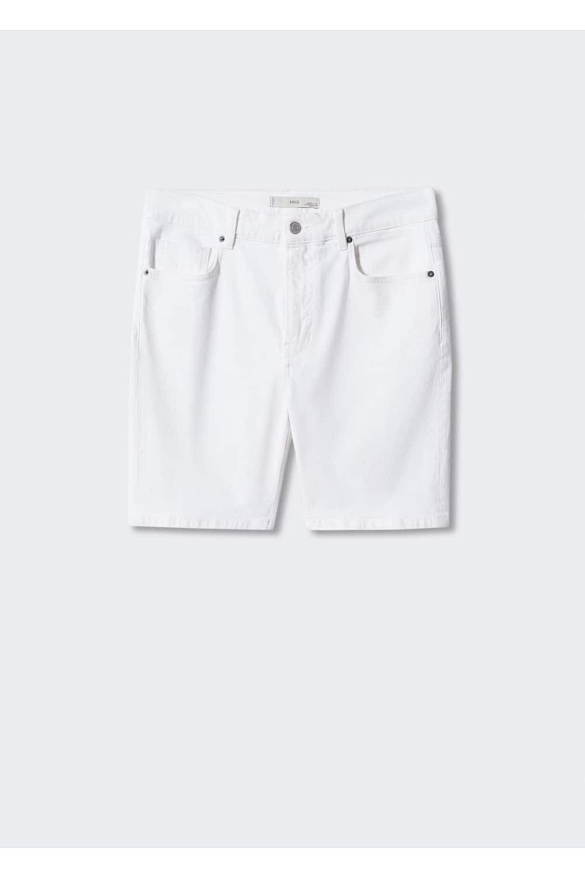 MANGO Man-Regular fit denim bermuda shorts 3