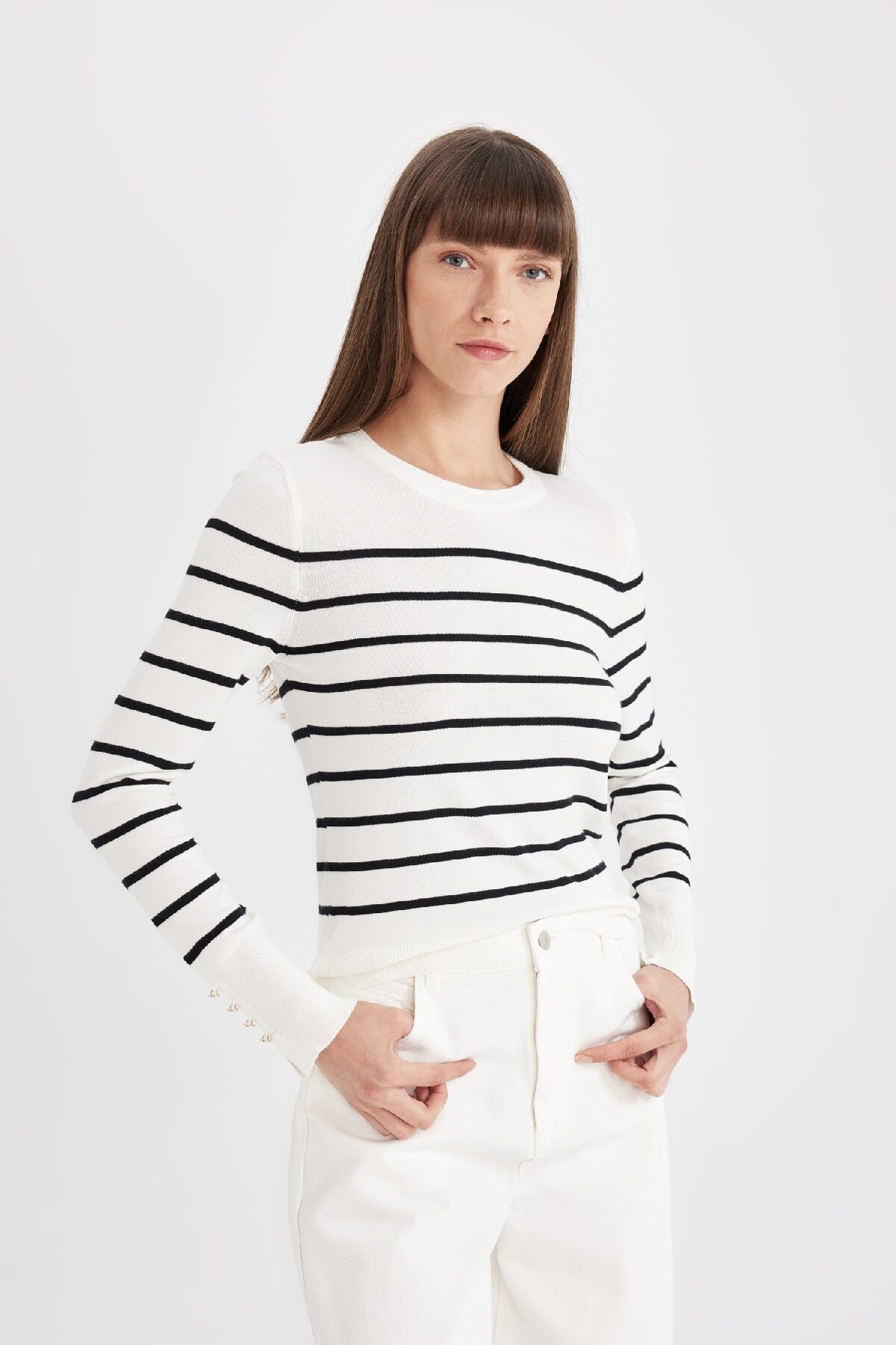 بافت زنانه دفاکتو | A8490AX24AU Defacto - Image 3