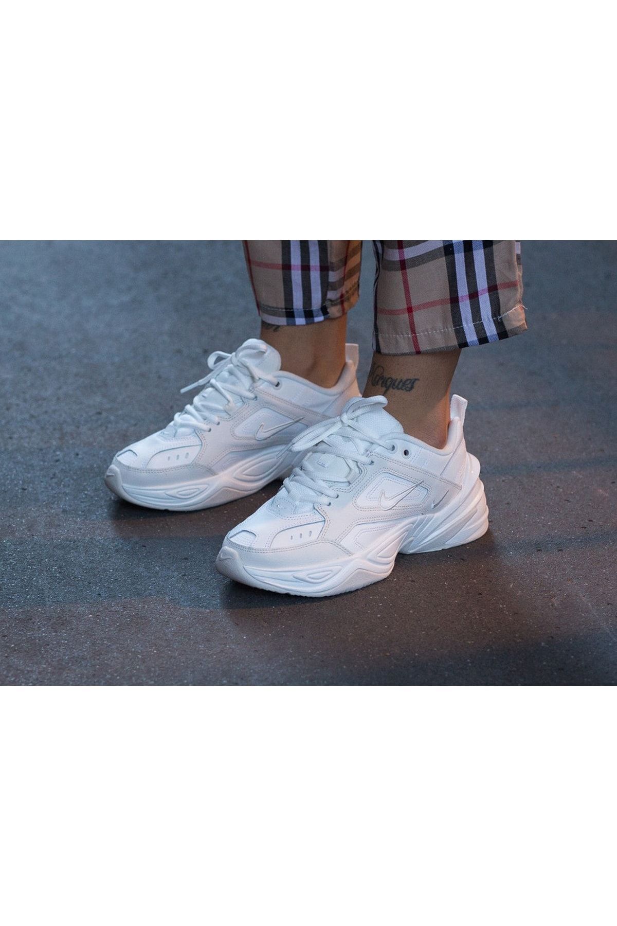 Nike W M2K Tekno Kad n Sneaker Beyaz Krem Spor Ayakkab Fiyat Yorumlar Trendyol