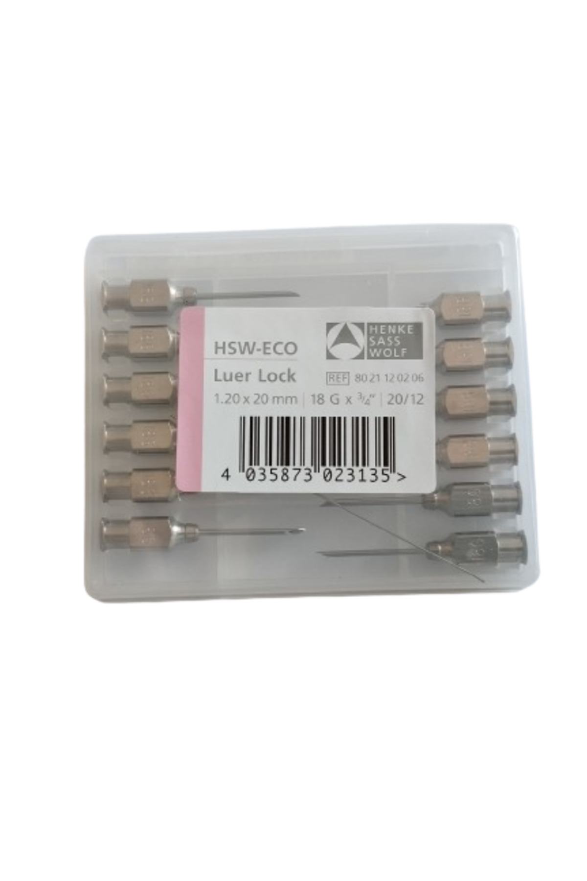 ÇELİK ENJEKTOR UCU 18G X 3/4" 1 PAKET (12 ADET)