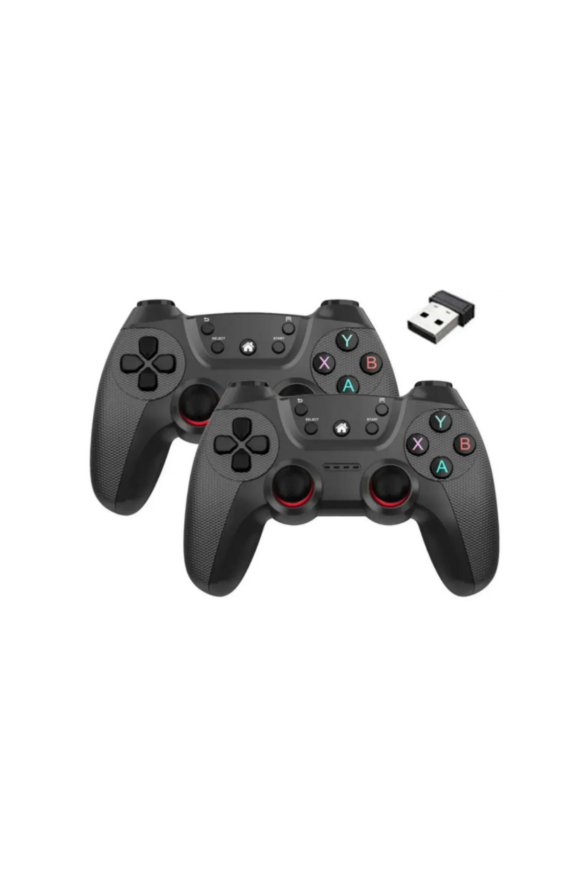 Joystick Gamepad Dual TV PC Compatible Game Console 2.4G Gamepad Double Joystick Doungle