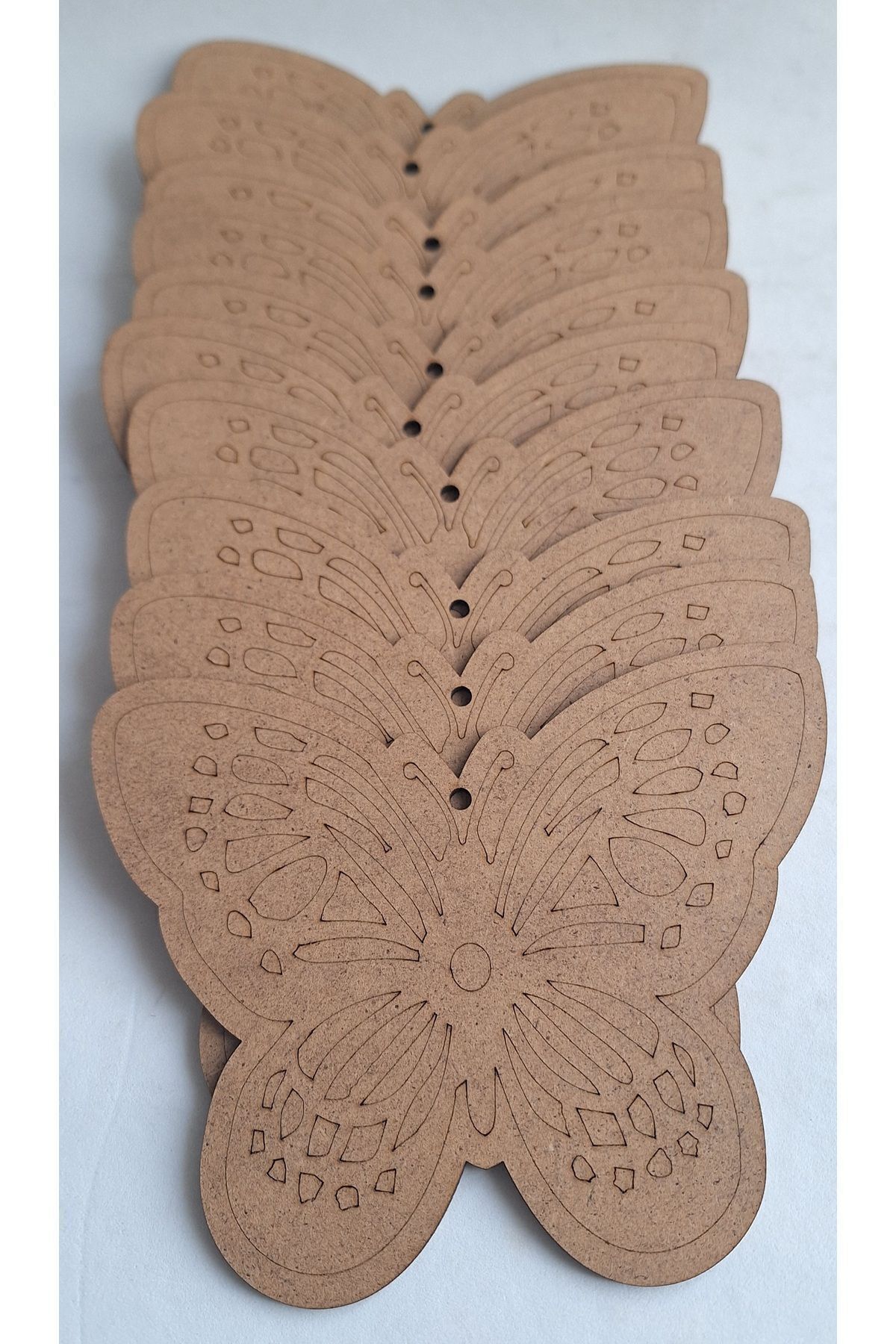 10 Butterfly Wood Painting Scorecard Gift Summer School Activity Art Set