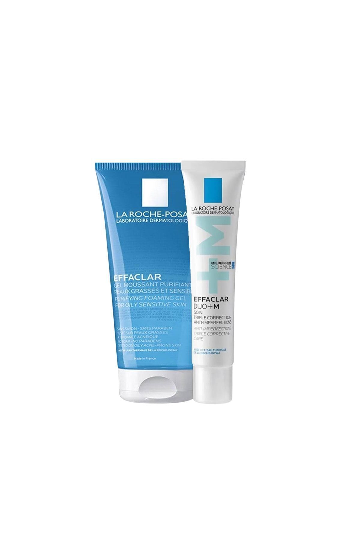 La Roche Posay-15ml and 50ml Cream and Cleansing Gel Set for Travel Size Imperfections 2